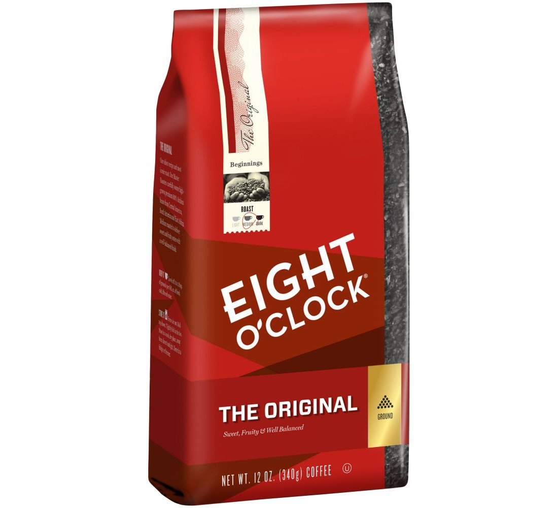 Eight O'clock Coffee Original Ground, 12 OZ (Pack of 6