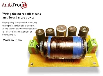 low pass crossover subwoofer