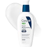 CeraVe PM Daily Facial Moisturizer, Skin Care for Dry Skin, Oil-Free, 3oz | Travel Sized Face Lotion with Hyaluronic Acid, Niacinamide &amp; Ceramides, Face Moisturizer for Men &amp; Women, Skin Barrier Repair