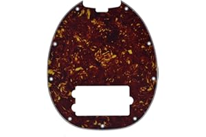 Dopro Bass Pickguard Fit for Musicman classic 4 string StingRay bass models Vintage Tortoise