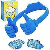 Valentines Day Gifts for Teens Girls Boys Cell Phone Stand, Universal Thumbs Up Lazy Phone Holder for Desk Fun Gadgets Smartphone Stand Holder for iPhone iPad Samsung and More (Blue)