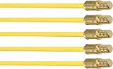 Super Rod CR-YX5 Rod Spare Yellow 4mm x 1m Flexible Cable Rod view 1