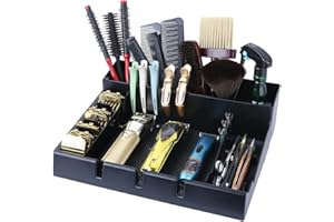 STYLANCE Hair Salon Styling Tools Organizer, Cosmetology Supplies Hair Brush/ Scissor/ Shaver Holder, , Salon Essentials for Hair Stylist (Detachable)