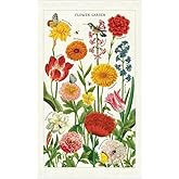 Cavallini & Co. Vintage Tea Towel- Flower Garden