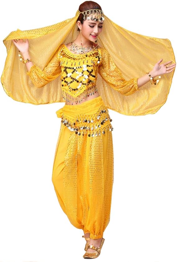Deylaying レディース ベリーダンス 衣装スーツ Bollywood インド人 アラビア カーニバル スパンコール ダンシング パフォーマンス衣装 パンツスーツ 通販 Amazon Deylaying レディース ベリーダンス 衣装スーツ Bollywood インド人 アラビア カーニバル スパンコール ダンシング パフォーマンス衣装 パンツスーツ 通販 Amazon