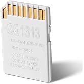 TF to SD Card Adapter, Memory to Storage Card Network Adapter Connect Up to 3 Devices, TF Memory Card Readers for Camera Photo to Phone Tablet