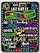 Honey Dew Gifts, Chalkboard Style Last Day of School Photo Prop Tin Sign, 9 x 12 inch Reusable Easy Clean - Customizable with Liquid Chalk Markers (Not Included), HDG-1010