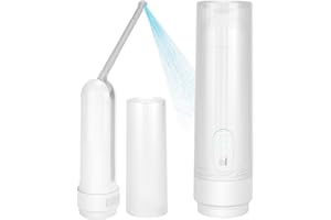 KOJINTORA Portable Electric Travel Bidet Sprayer - High Pressure Electric Handheld Mini Foldable Water Spray - USB Rechargeable Compact Toilet Washer for Men Women Personal Hygiene with 3 Cleaning Modes