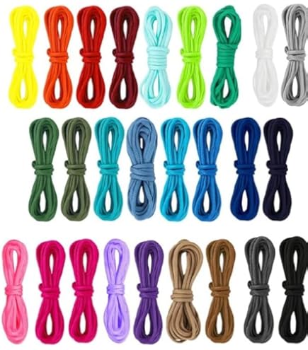 Paracorde Nylon 4mm - Lot 5 Couleurs 10m - 7 Brins - Résistance 140kg - Pour Survivalisme Et DIY