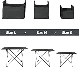ROCK CLOUD Storage Bag for Portable Camping Table Size M Black 600D view 5