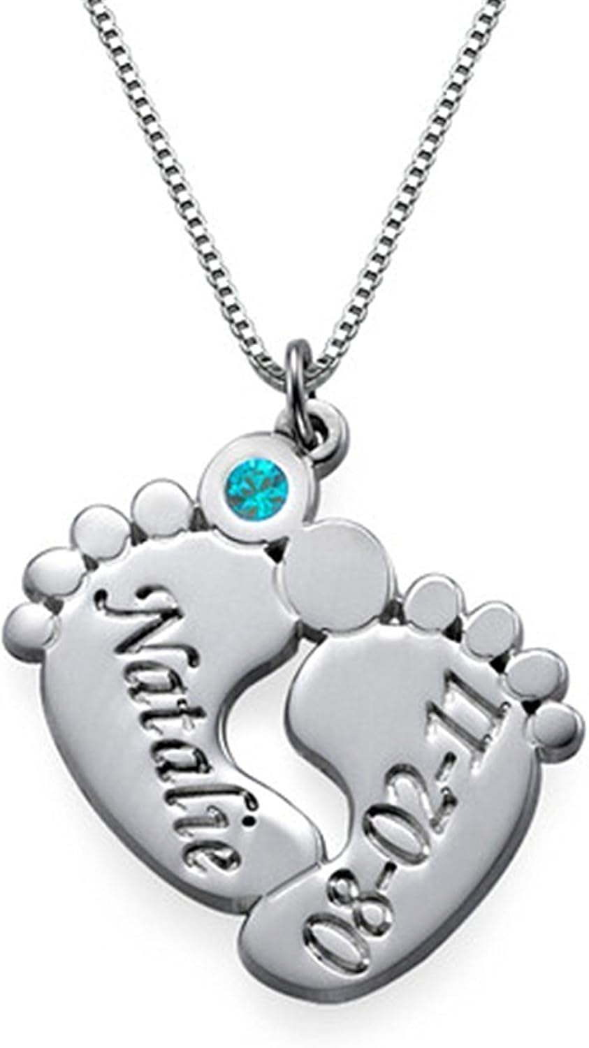 personalised baby necklace
