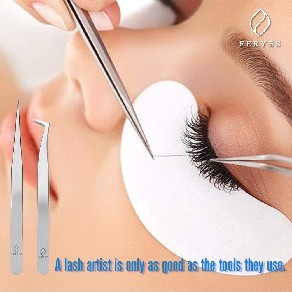 FERYES Lash Extension Tweezers - Image 3