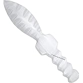 Selenite Crystal Dagger Knife, 7-8 Inches Handcrafted | For Spiritual Healing and Meditation, Ideal for Energy Cleansing and Reiki, Natural Selenite Crystal Sword D&eacute;cor Piece