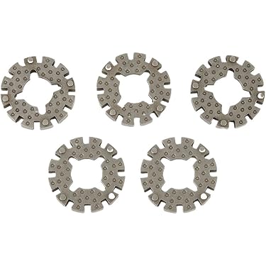 5-Pack Oscillating Saw Blade Shank Adapter – Universal Quick-Release Fit For Multi-Tools, 25mm Diameter, Oxidation-Resistant Steel