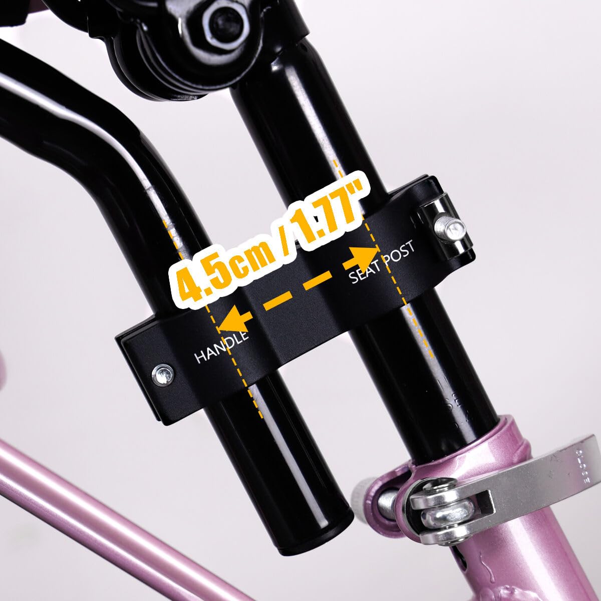 CyclingDeal Bike Bicycle Children Kids Training Handle - Balance Buddy - for 22.2mm to 28.6mm Seatpost