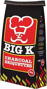 Big K 20kg Real Charcoal Briquettes for BBQ Barbecues Restaurant view 2