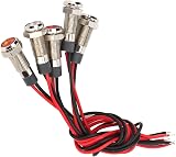 Garosa LED Indicator Light Set 5 Colors 6mm IP66 Waterproof 5Pcs view 4