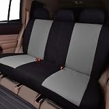 Flying Banner Car Seat Covers Full Set Airbag Compatible Black Grey view 7