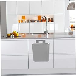 FONDOTIN Wall Mounted Trash Bin Compact Kitchen