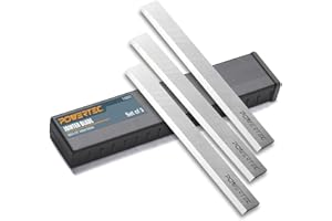 POWERTEC 6-1/8 Inch Jointer Blades for Ridgid JP06000, JP06101, JP0610, Craftsman 21705 Jointer, Replacement for Ridgid AC860
