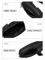 TACTICAL_GEEK Crossbody Shoulder Bag, Nylon