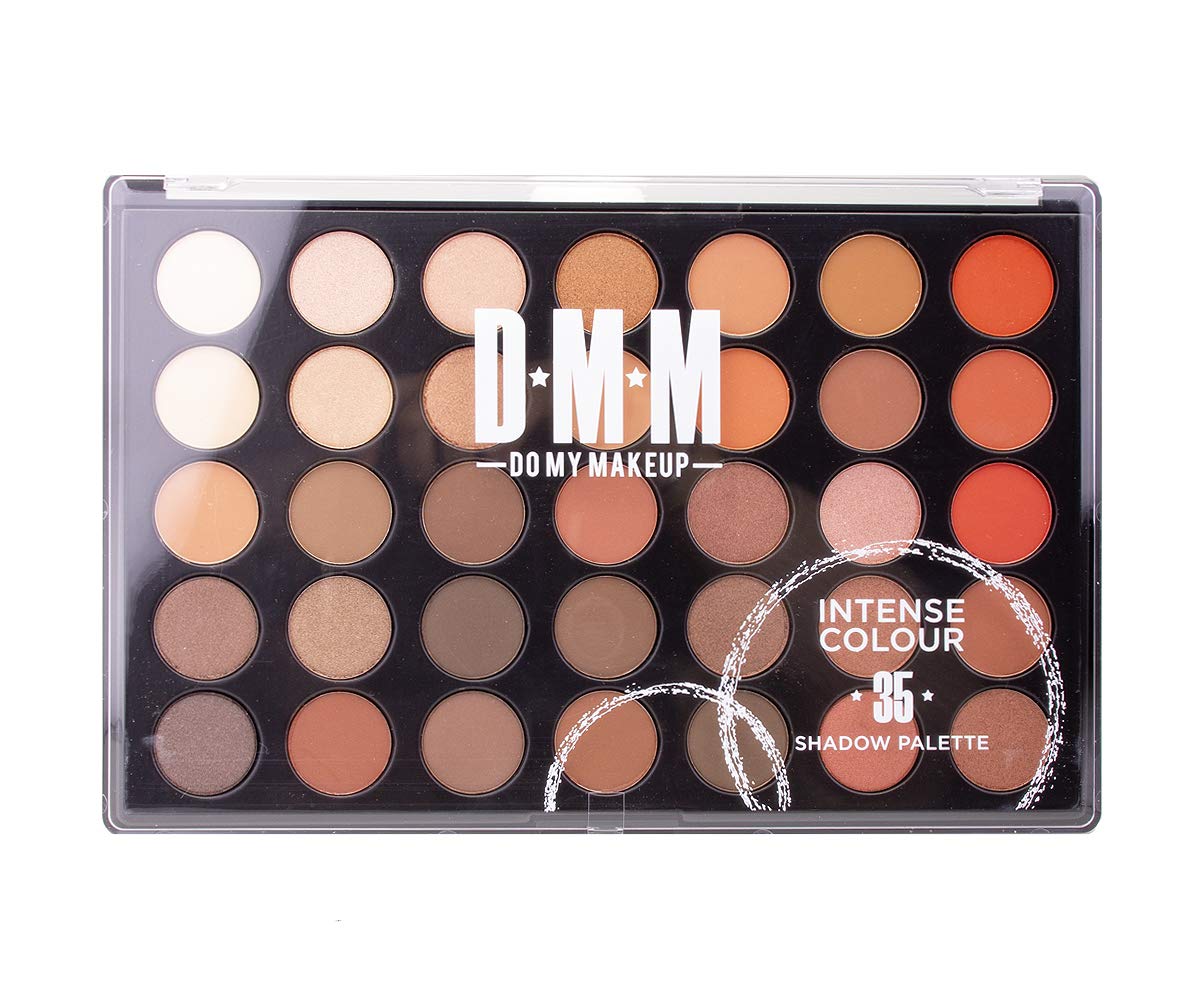 DMM Do My Makeup Everday Neutral Eyeshadow Palette, 35 Amazing Shades, Multi