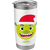 DreamWorks KouKou Shrek Santa Face Stainless Steel Insulated Tumbler