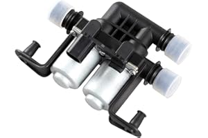 YMAUGP Heater Control Valve for BMW E53 X5 E60 E61 E63 E64 E65 E66 525i 528i 528xi 530xi 545i 650i 64116906652 64128374995