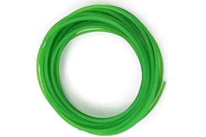 Polyurethane Round Belt, High Performance Round Belting Polyurethane Round Belt Green Rough Surface for Drive Transmission(6m