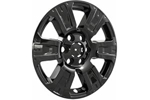 COAST2COAST Impostor Wheel Skin, 18", Black, Set Of 4