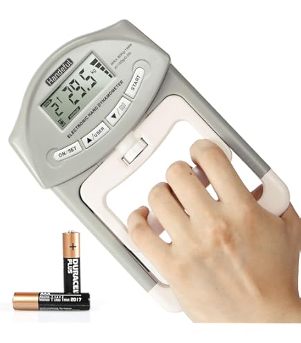 Amazon.com : Grip Strength Tester, Hand Grip Dynamometer