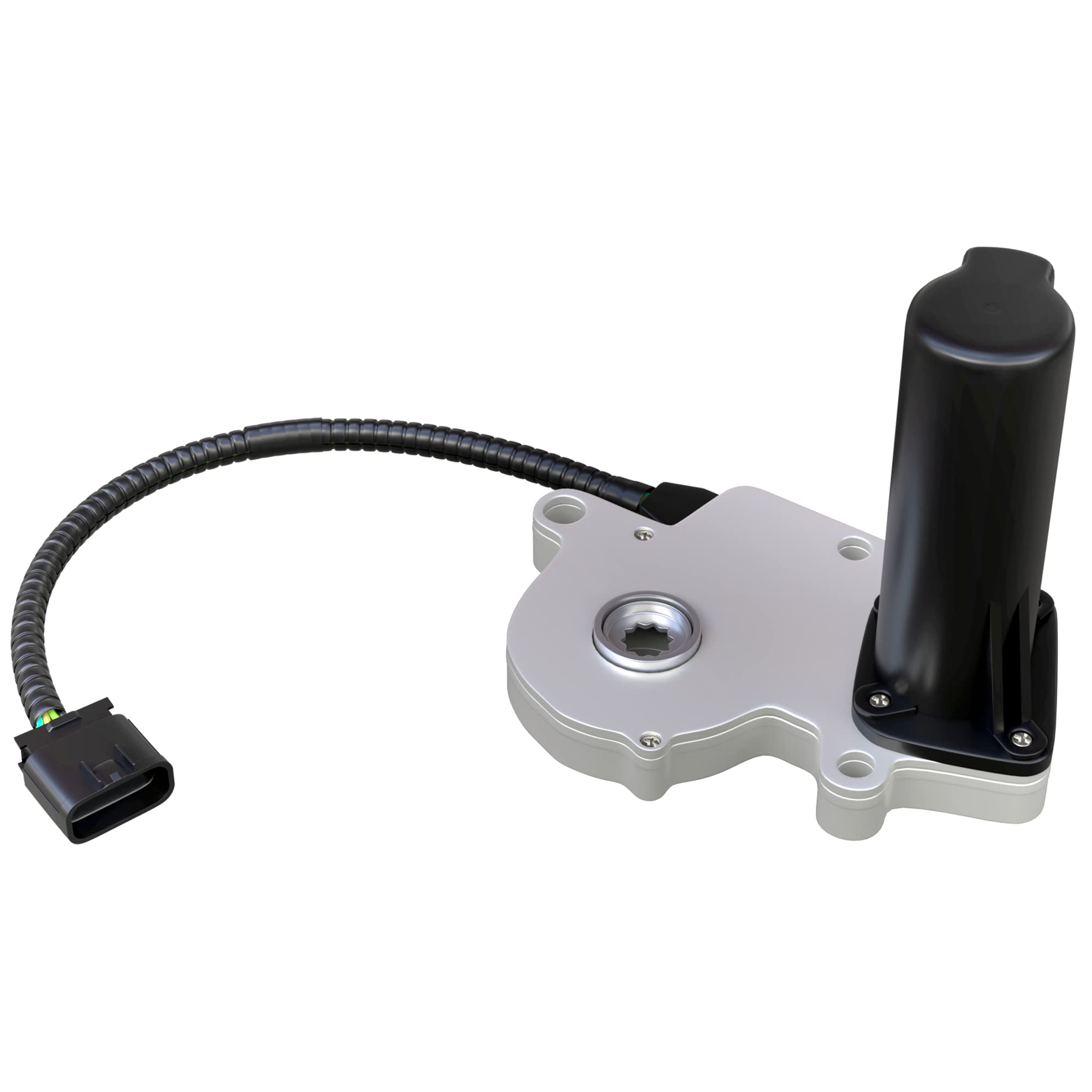 Photo 1 of 4WD Transfer Case Shift Encoder Motor - Compatible with Chevy, GMC & Cadillac Vehicles - Silverado, Tahoe, Avalanche, Suburban, Ram 1500, 2500, Sierra, Yukon XL - Replaces 19125571, 600910, 88962314