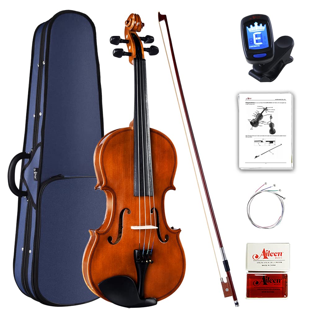 Aileen Violin 4/4 Children Beginner Violin Set with User Manual