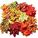Gresorth 1000 PCS Fake Autumn Fall Maple Leaf in 10 Color Artificial Art Leaves Wedding Party Decoration