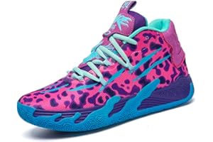 Xemuck Kids Basketball Shoes, Running Walking Shoes Breathable Comfortable Boys Sneakers for Little/Big Kids