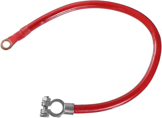 40cm Plusleitung Ose M10 Rot Batteriekabel Batterieklemme Massekabel Kfz Lkw Isoliert Amazon De Auto