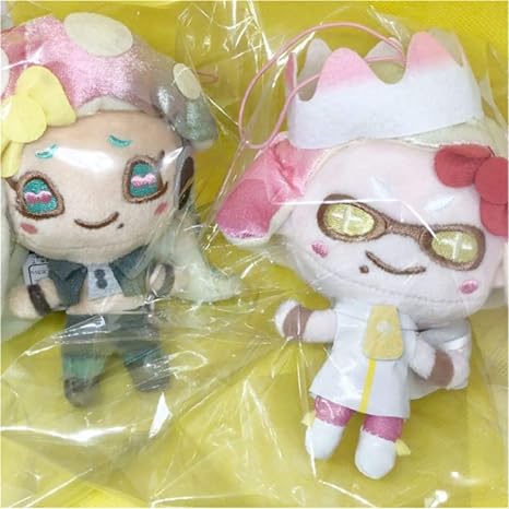Amazon スプラトゥーン2 サンリオ テンタクルズ ぬいぐるみ マスコット 2種 ぬいぐるみ ホビー