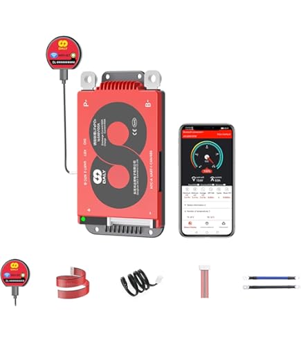 Amazon.com: DALY BMS Li-ion 17S 60V 120A with Balance Wire