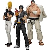 JOYTOY SNK 1/18 Action Figure KOF 98UM Hero-3PCS Collection Model Birthday Gift