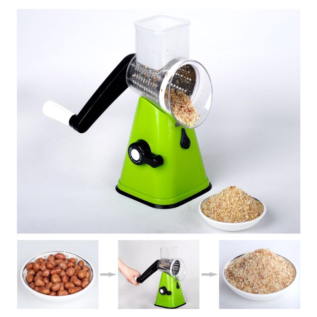 Mandoline Slicer Vegetable Slicer Cutter 3-Blades Spiral Slicer,Efficient and Fast Vegetable Fruit Cutter Cheese Shredder Kitchen Gadgets