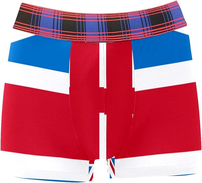 Men's Boxer Brief Soft Cozy Panties Stretch Breathable Underwear M