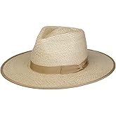 BRIXTON HATS Palm Straw Rancher Fedora - S23