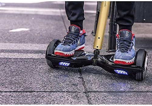 Locisne Barre de poignée de scooter équilibrée en alliage d'aluminium extensible, Guidon de soutien de scooter de levée intelligente, Support électrique de parapente de débutants pour 22cm Scooter