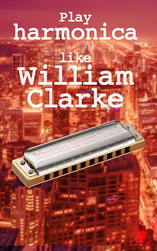 Download Play harmonica like William Clarke: harmonica tabs of harmonica solo's by the blues legend William Clarke (English Edition) PDF