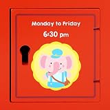 SOKA Wooden Elephant Post Box Toy Montessori Colors Shapes Numbers Pretend Play view 8