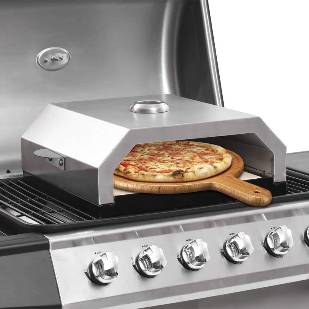 Giardino e giardinaggio Extaum Forno Pizza con Piastra Ceramica per Barbecue  a Gas e Carbone urban-earth.co.uk