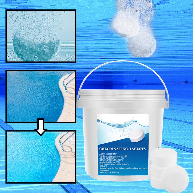 Pool Chlorine Tablets, Chlorine Tablets with Floater, Chlorinating
