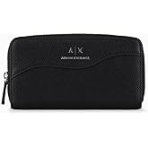 Armani Exchange Women's Wave Continental Zip Around Wallet