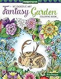 KC Doodle Art Fantasy Garden Coloring Book (Design Originals) by Krisa Bousquet