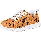 PinUp Angel Kid Girls Running Sports Sneakers Cute Casual Leopard/Floral Print Walking Shoes